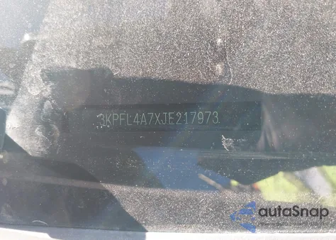 2018 Kia Forte Lx из США, поврежденный, VIN 3KPFL4A7XJE217973